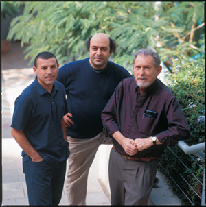  Khalil Kashkush, Profs. Avi Levy and Moshe Feldman. Wheat enthusiasts